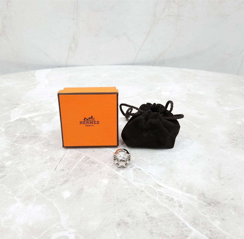 [럭스유] (새상품) 에르메스 트윌리 미니 트리오 링 H603653S