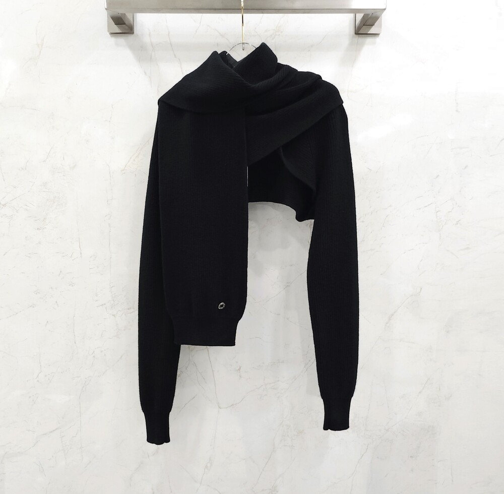 [럭스유] (새상품) 34 / 에르메스 스카프 볼레로 캐시미어