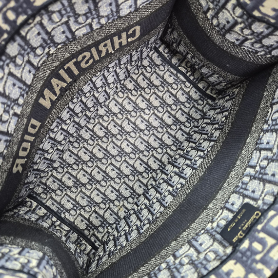 디올 오블리크 북토트 미디움 토트백 M1296