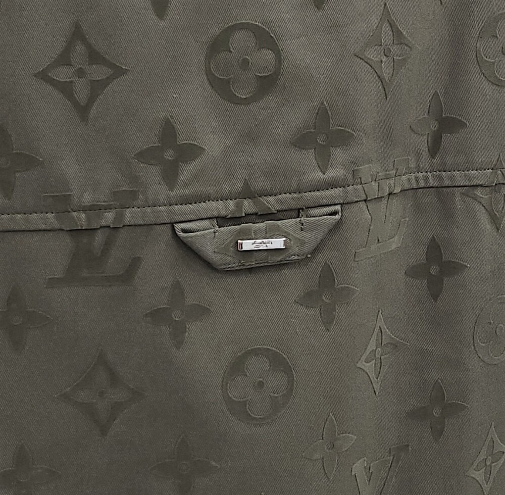 [럭스유] M / 루이비통 모노그램 코튼 오버 셔츠 자켓 1ABNP9