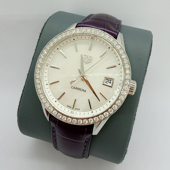 태그호이어 까레라 쿼츠 36MM 24년 여성시계 WBK1316.FC8261