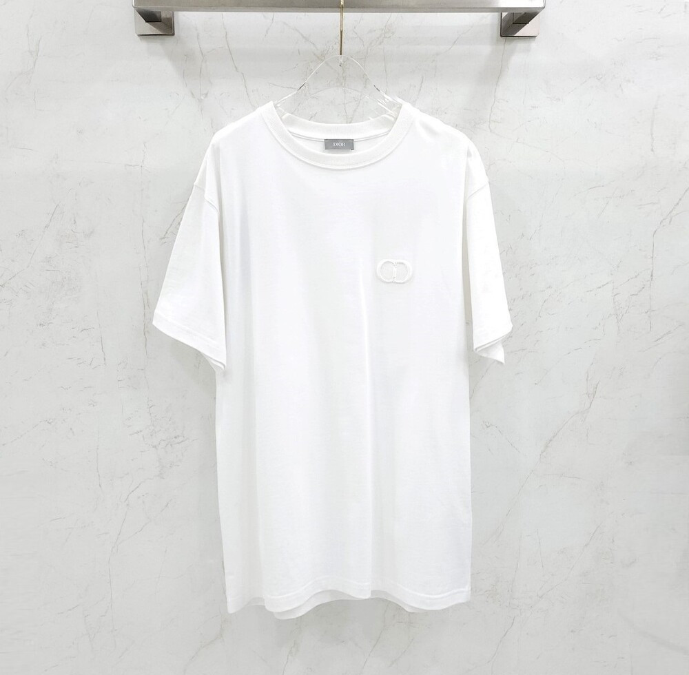 [럭스유] (새상품) L / 디올 CD 아이콘 캐주얼핏 반팔 티셔츠