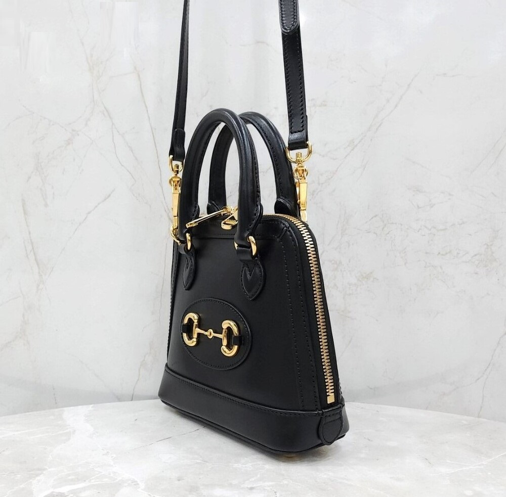 [럭스유] 구찌 홀스빗 1955 미니 탑핸들 토트 숄더백 640716