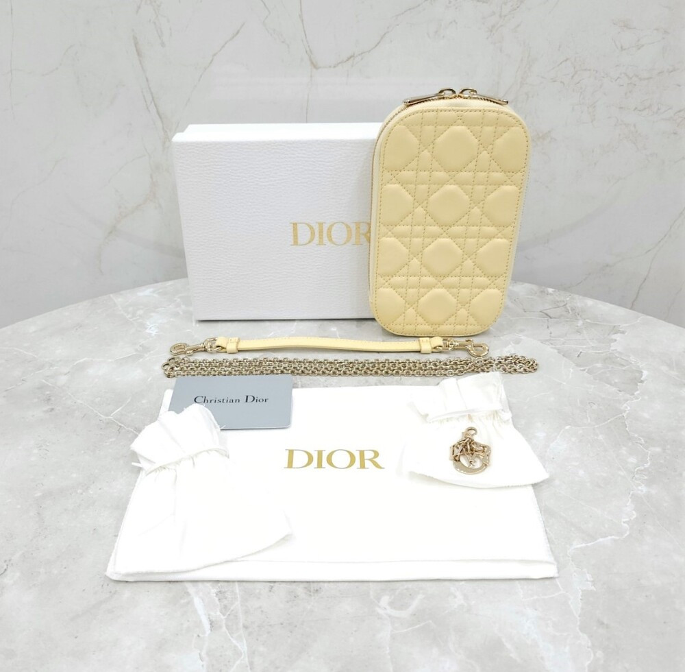 [럭스유] 디올 레이디 디올 까나쥬 폰홀더 체인백 S0872ONMJ_M29Y