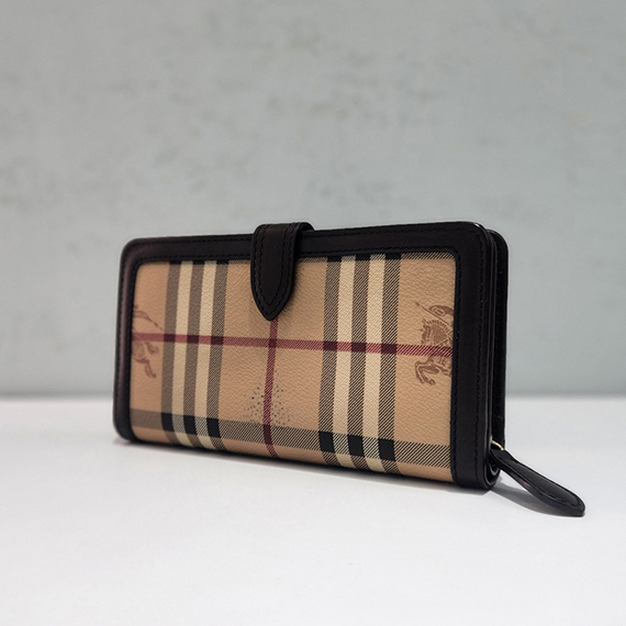 버버리 클래식 체크 장지갑