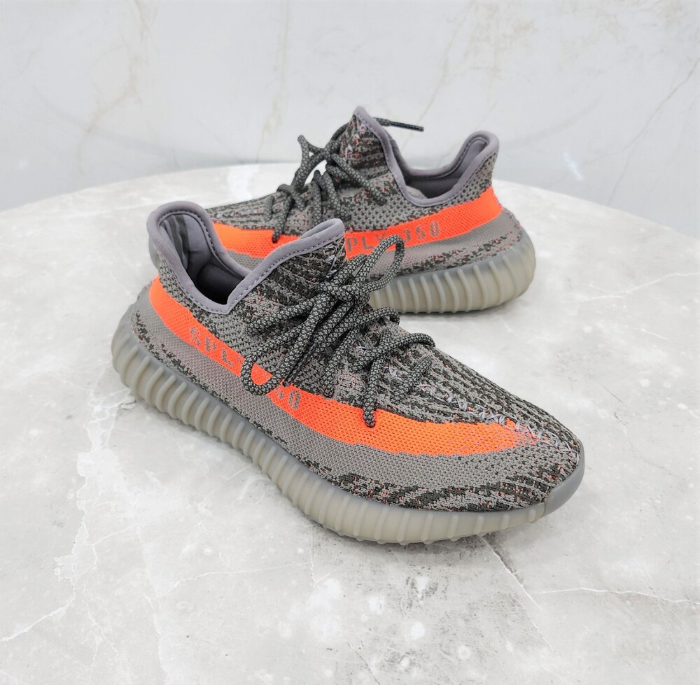 [럭스유] (새상품) 245 / 아디다스 이지부스트 350 V2 솔라레드 스니커즈