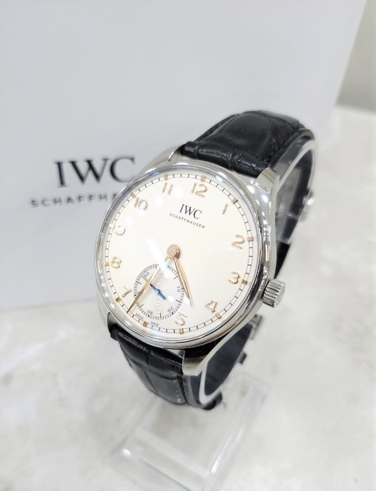 [럭스유] IWC 포르투기저 오토매틱 시계 40mm 골드핸즈