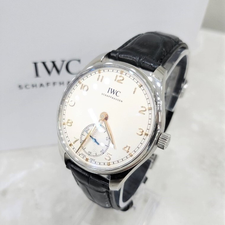 [럭스유] IWC 포르투기저 오토매틱 시계 40mm 골드핸즈