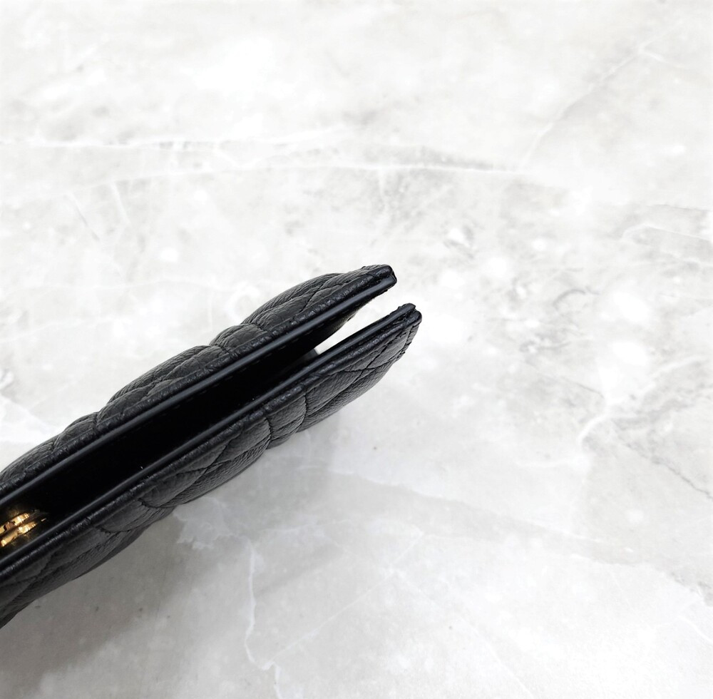 [럭스유] (새상품) 디올 블랙 카로 XL 슬림 월렛 장지갑 블랙 까나쥬 S5104UWHC