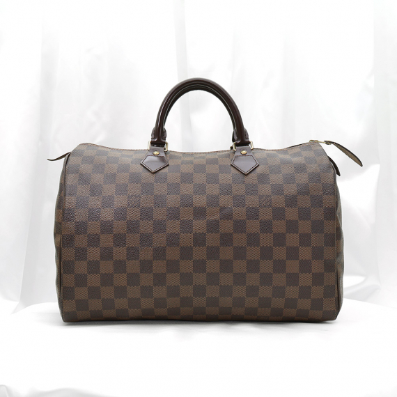 Louis Vuitton(루이비통) N41523 다미에 에벤 캔버스 스피디 35 토트백