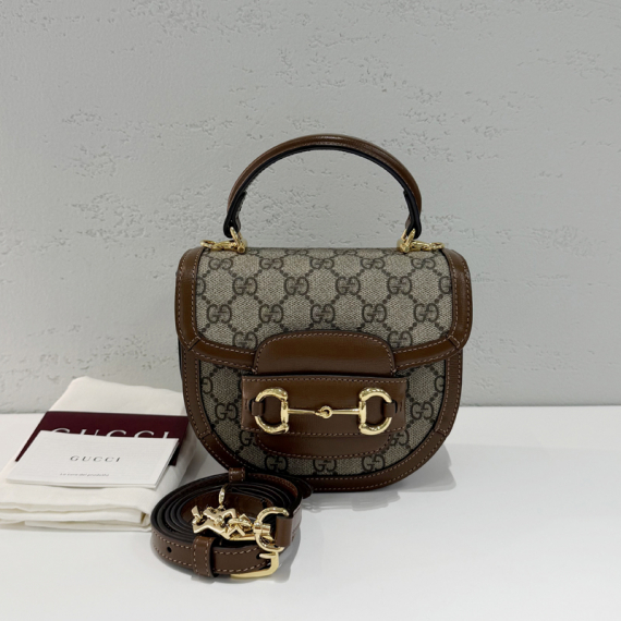 구찌 1955 홀스빗 미니 탑 핸들백 전시상품급 781387