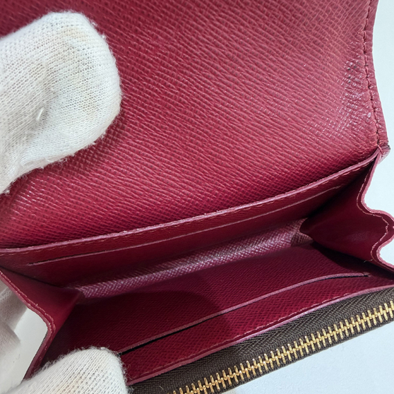 루이비통 모노그램 로잘리 푸시아 카드지갑 M41939