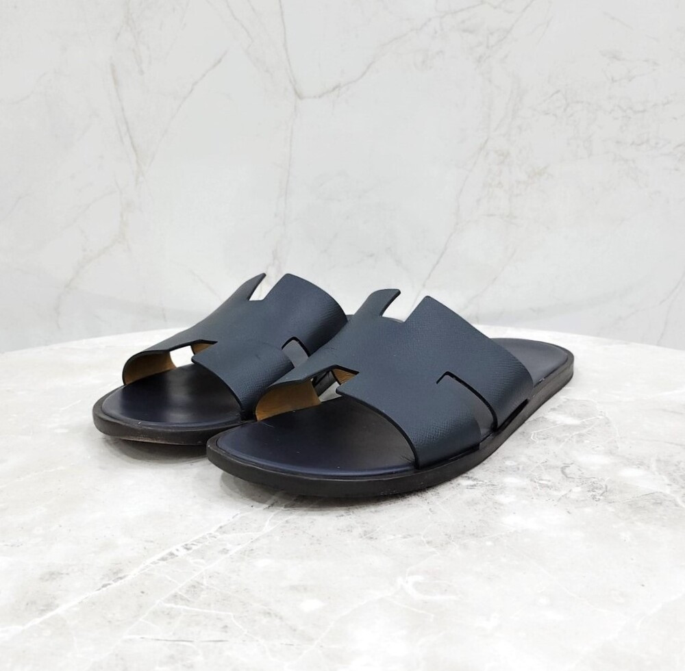 [럭스유] 44 / 에르메스 네이비 이즈미르 샌들 슬리퍼