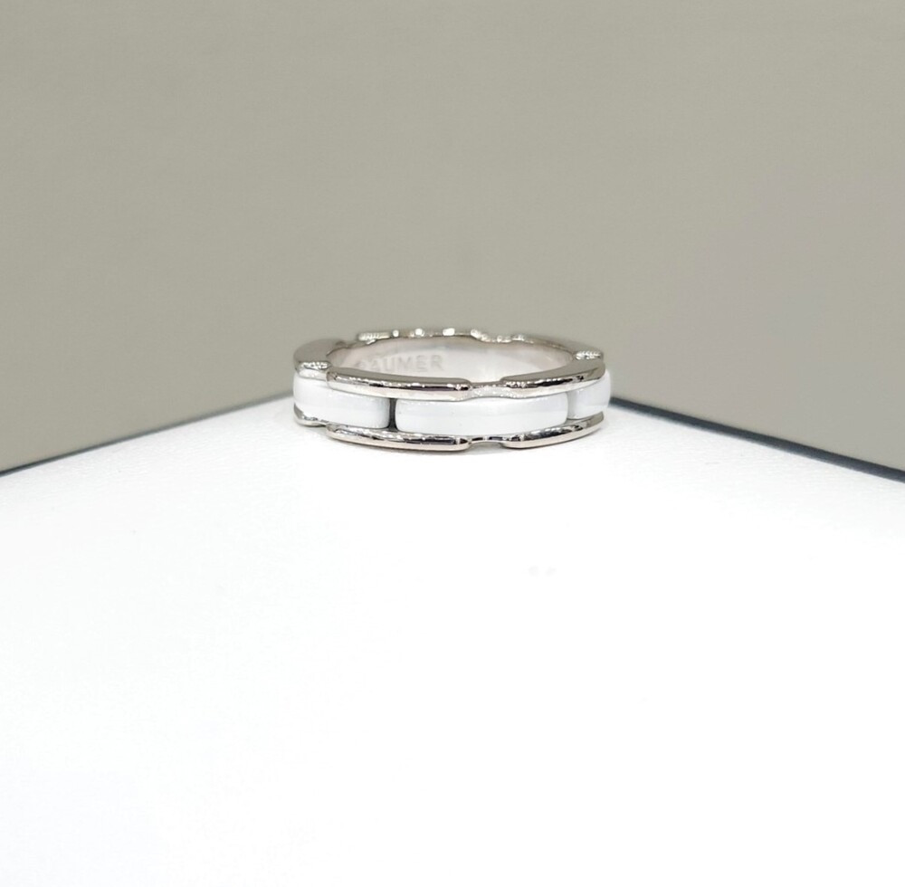 [럭스유] 샤넬 화이트 세라믹 울트라 링 47호 J3091