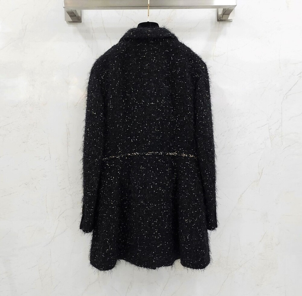 [럭스유] (새상품) 34 / 샤넬 뉴시즌 이리데슨트 트위드 코트