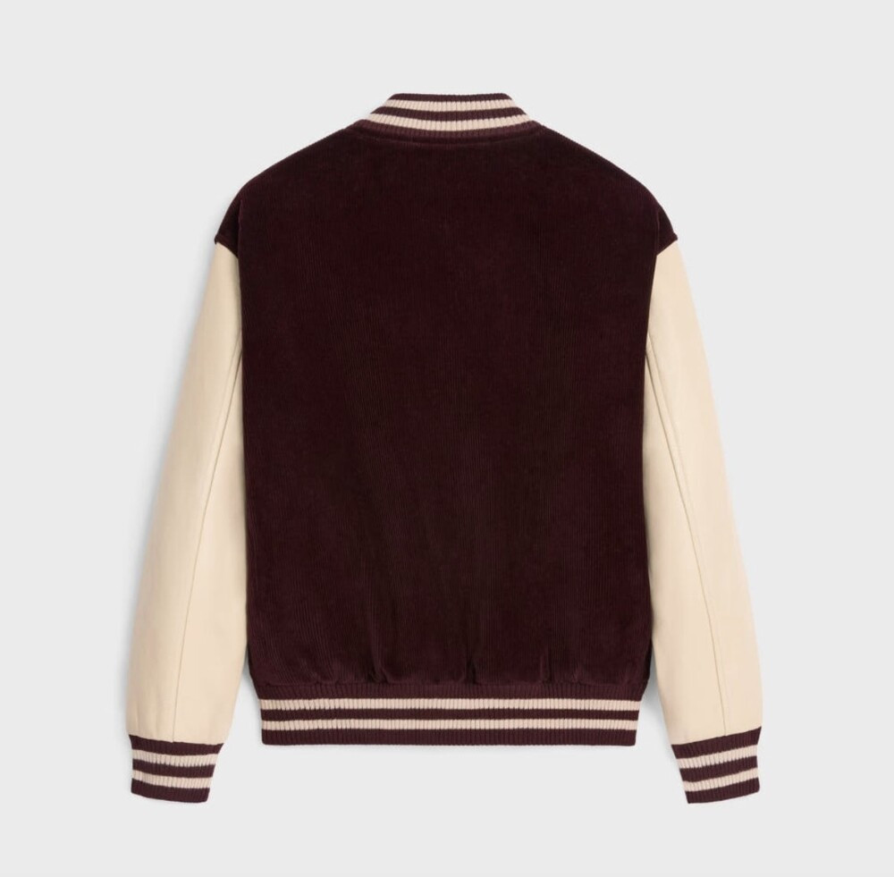 [럭스유] (새상품) 38 / 셀린느 로고 코듀로이 테디 자켓 RV05I032D