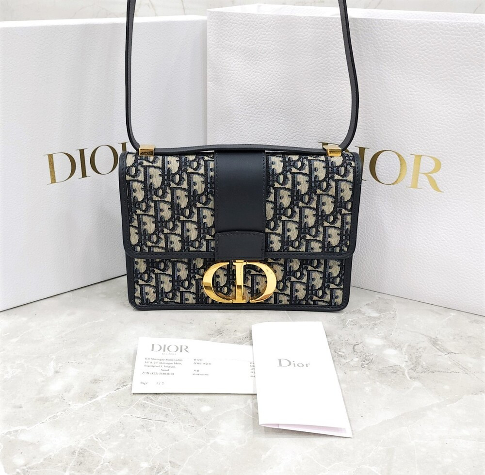 [럭스유] 디올 몽테인 30 오블리크 자카드 크로스백 M9203UTZQ