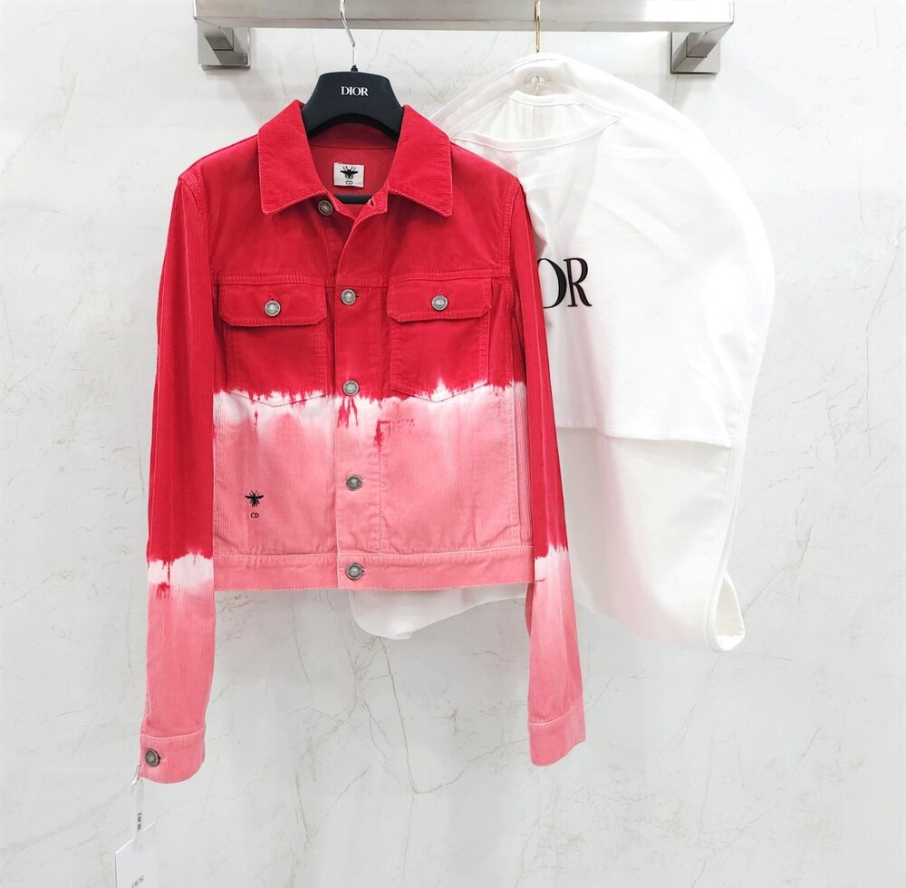 [럭스유] 36 / 디올 코듀로이 코튼 데님 자켓