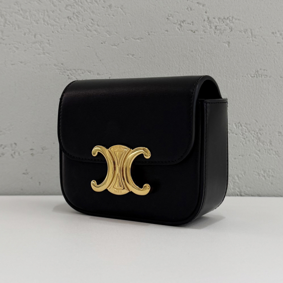 셀린느 미니 클로드 샤이니 카프스킨 크로스백 10I513DPV