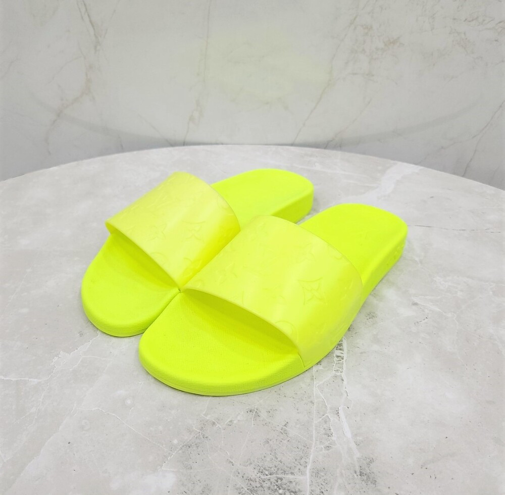 [럭스유] 7 / 루이비통 네온 모노그램 워터컬러 슬리퍼