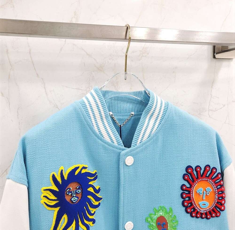 [럭스유] (새상품) 54 / 루이비통 X 쿠사마야요이 바시티 자켓 1AB8HC