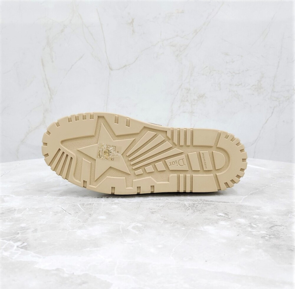 [럭스유] (새상품) 36.5 / 디올 아이디 스니커즈 베이지 KCK278CRR