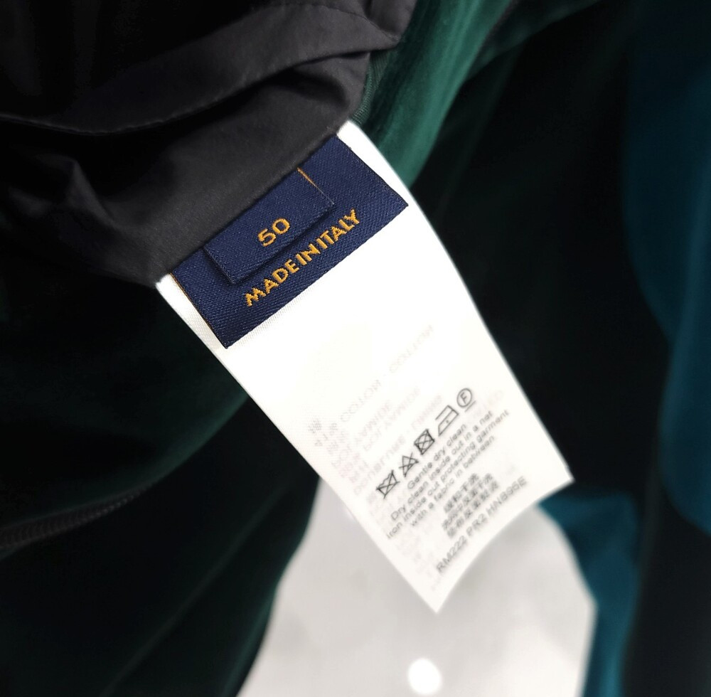 [럭스유] 50 / 루이비통 LV 테크니컬 테이프 벨루어 윈드 브레이커 자켓