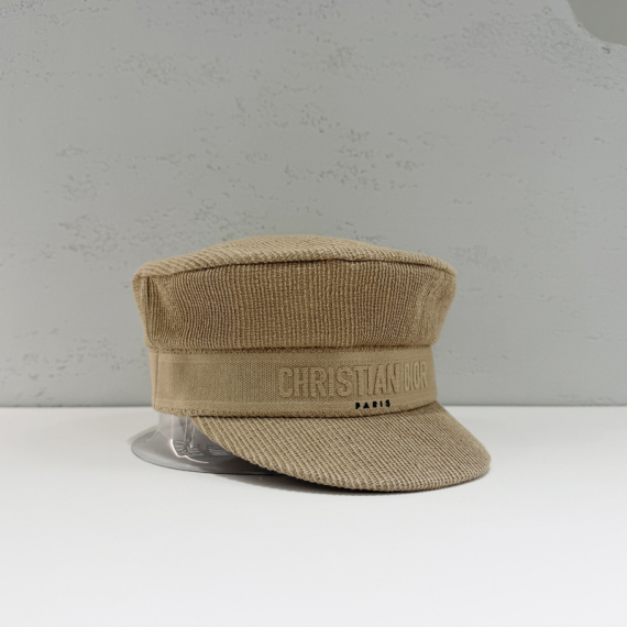 디올 코튼 자수 베이스볼 캡 모자 베이지 새상품 02DCP920A140