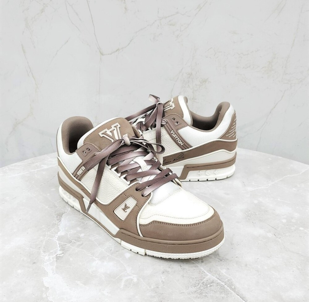 [럭스유] 8.5 / 루이비통 LV 트레이너 스니커즈 1ACWC0