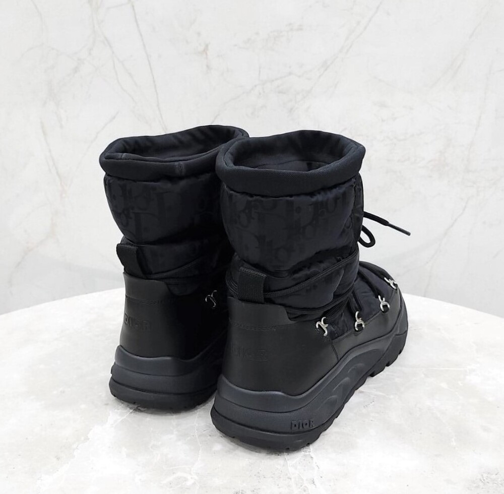 [럭스유] (새상품) 43 / 디올 오블리크 스노우 패딩 부츠