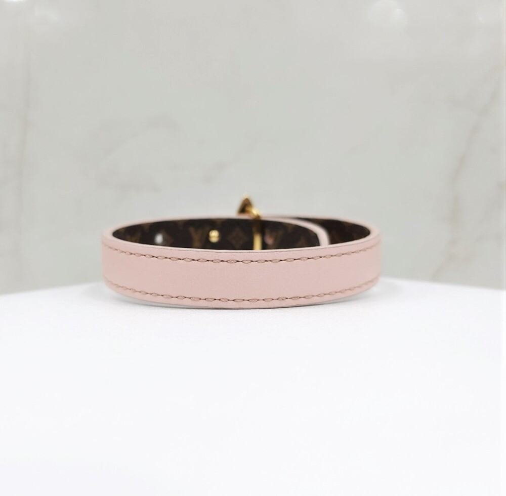 [럭스유] 루이비통 LV 미니 플라워그램 브레이슬릿 핑크