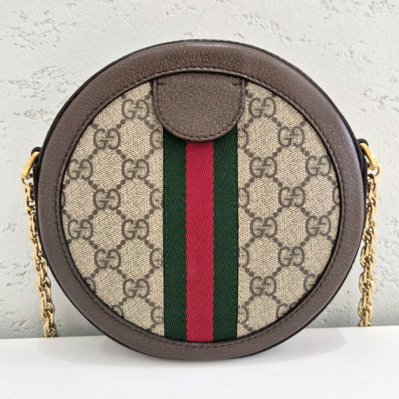 구찌 오피디아 GG 라운드 미니 숄더백 550618