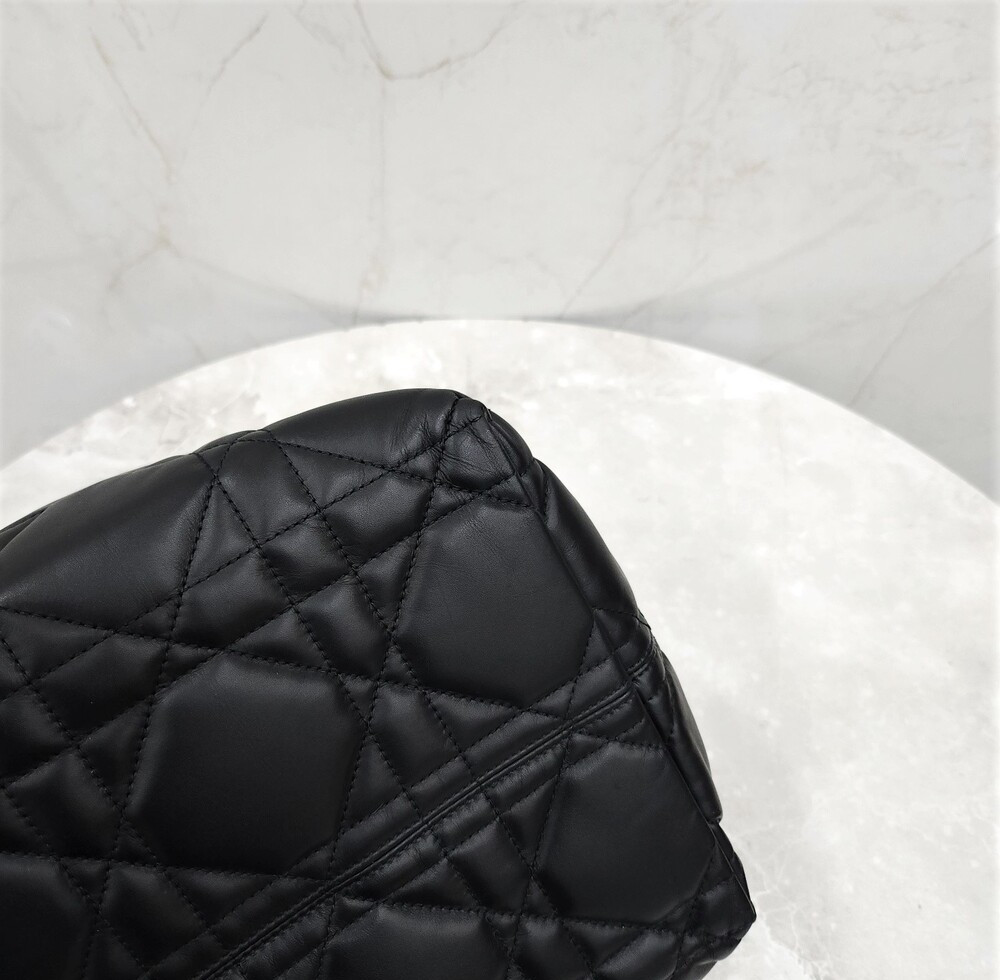 [럭스유] 디올 뚜주흐 라지 블랙 매크로 까나쥬 M2820OSOHJ