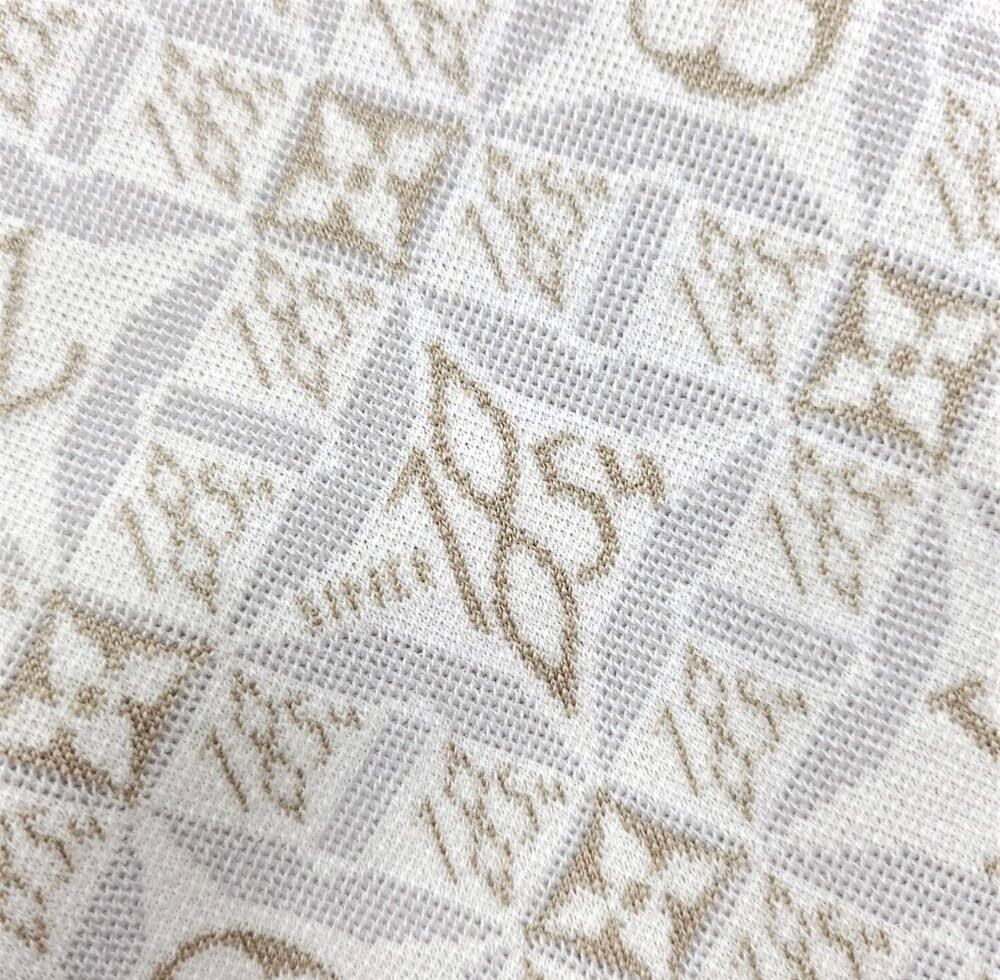 [럭스유] L / 루이비통 모노그램 Since 1854 콘트라스트 트림 가디건