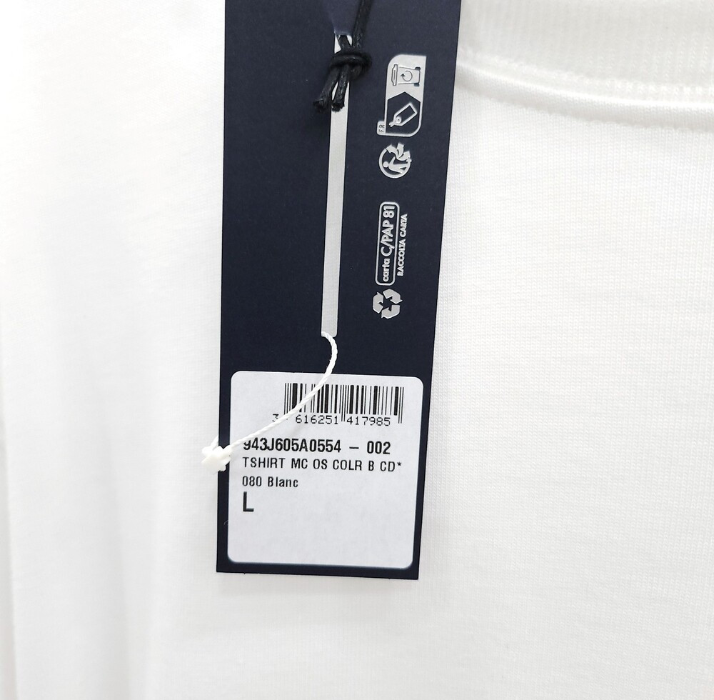 [럭스유] (새상품) L / 디올 CD 아이콘 캐주얼핏 반팔 티셔츠