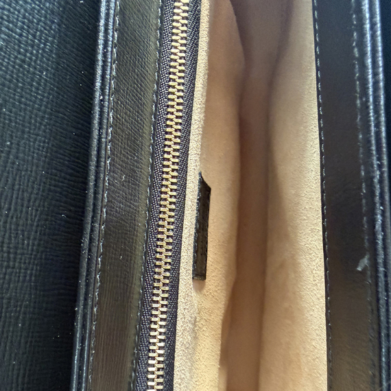 구찌 홀스빗 1955 미디엄 숄더백 블랙 602204