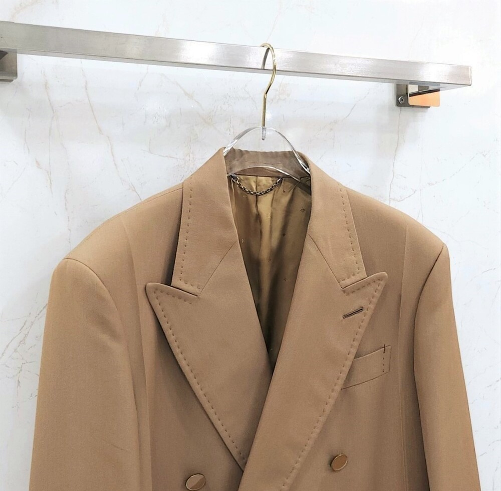 [럭스유] (새상품) 48 / 루이비통 프레스트 크리스 더블 코트