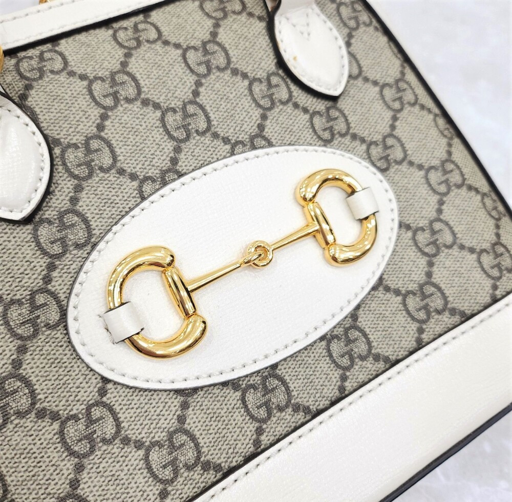 [럭스유] 구찌 홀스빗 1955 미니 탑핸들 토트 숄더백 640716