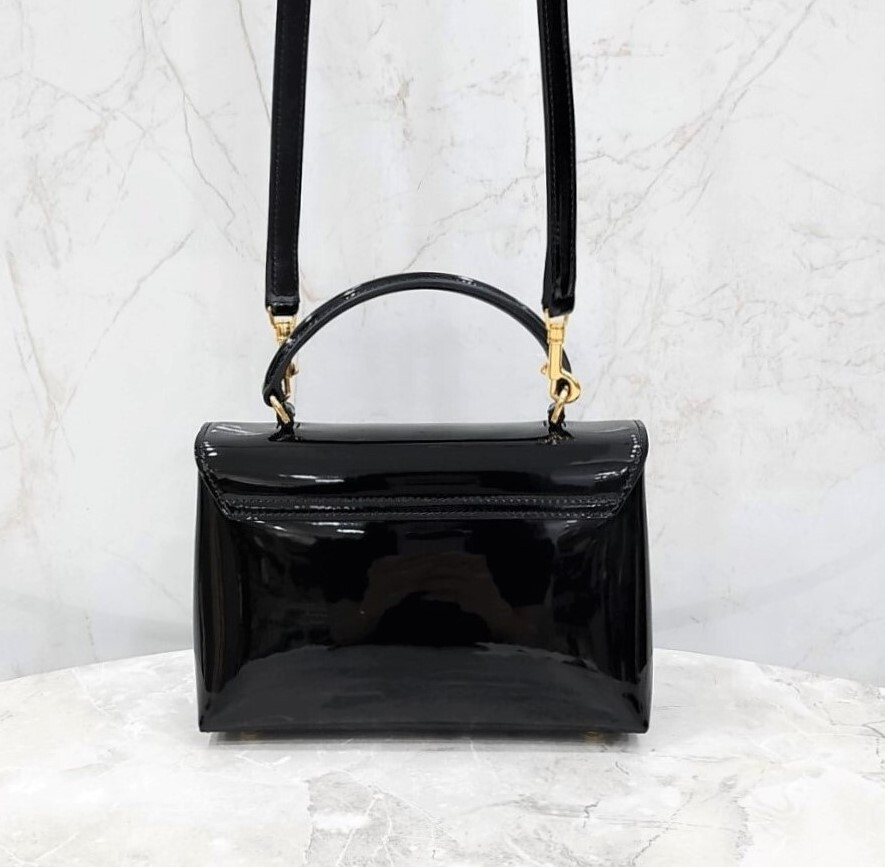 [럭스유] 셀린느 틴 나노 트리오페 에나멜 토트 숄더백 118113FYJ.38NO