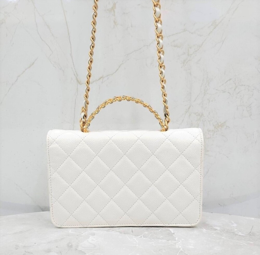 [럭스유] 샤넬 탑핸들 WOC 체인 크로스백 신형내장칩 AP2804