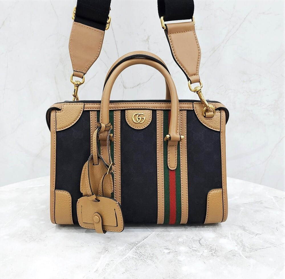 [럭스유] (새상품) 구찌 GG 바울레토 스몰 레더 토트 숄더백 715772