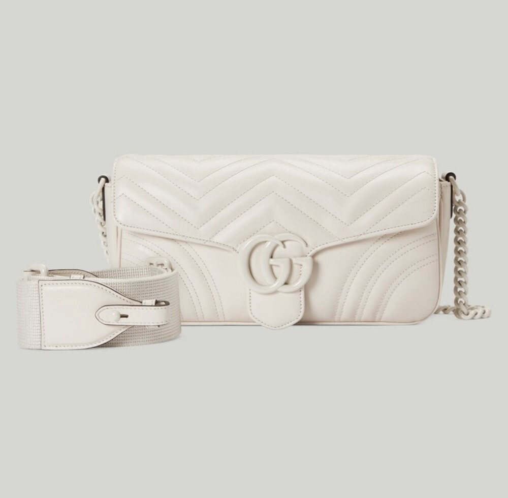 [럭스유] 구찌 GG 마몽 마틀라세 스트랩 체인 백 734814