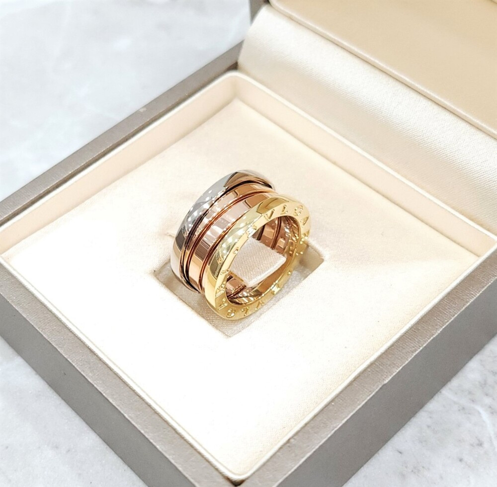 [럭스유] 불가리 비제로원 3밴드 링 46호