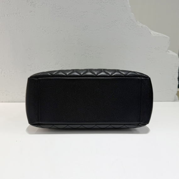 샤넬 그랜드샤핑 캐비어 은장 숄더백 13번대 A50995