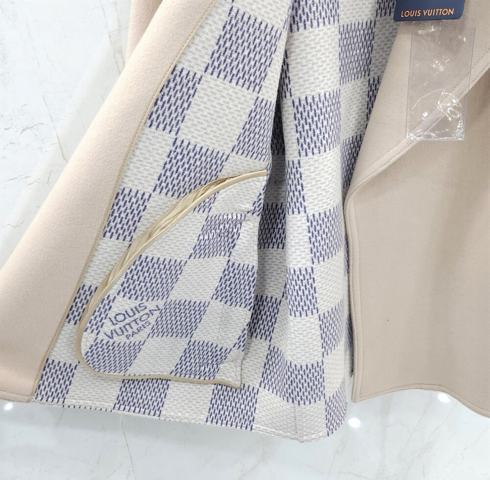 [럭스유] 34 / 루이비통 다미에 아주르 후드 랩 코트