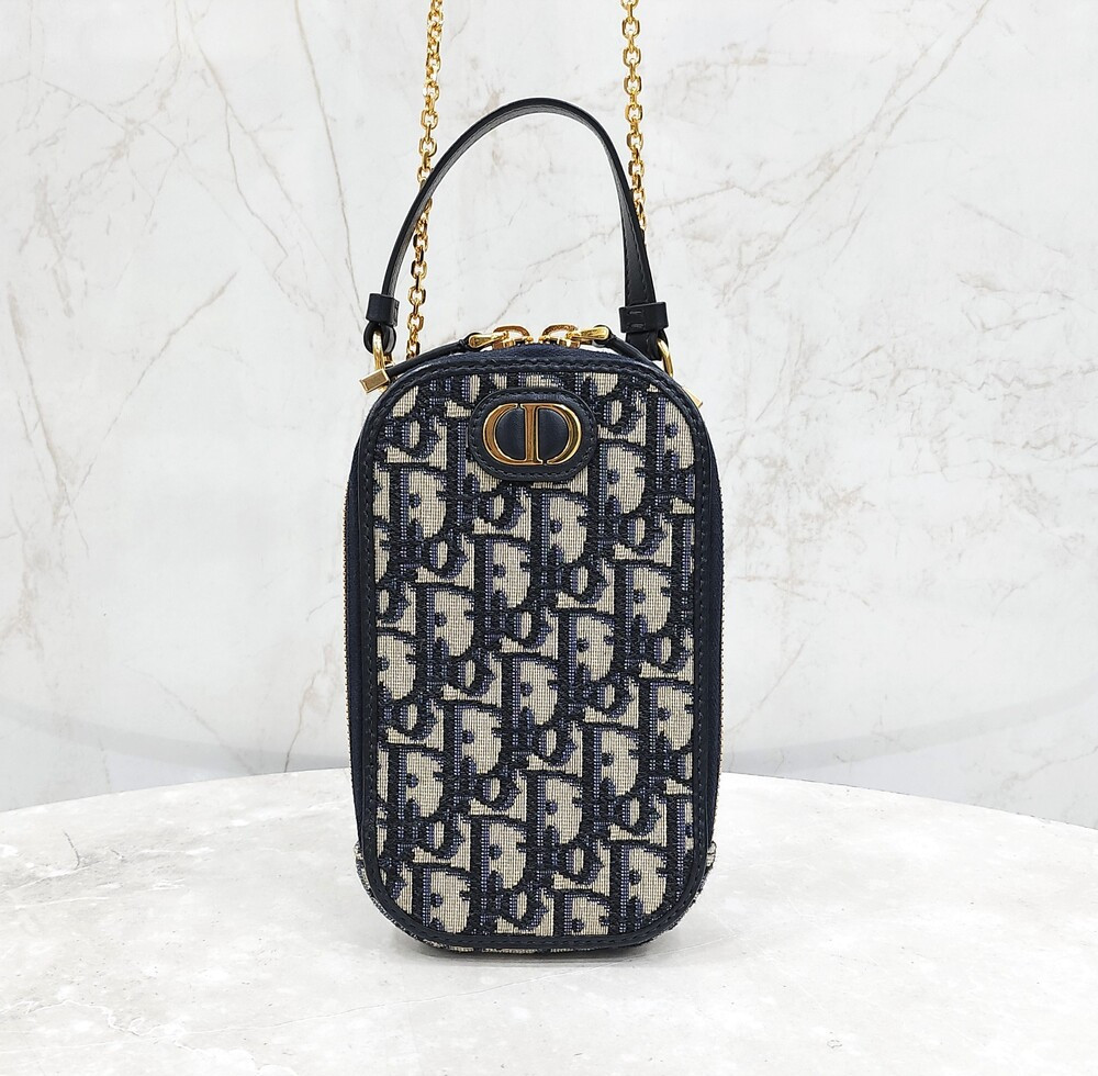 [럭스유] 디올 오블리크 몽테인 30 자카드 폰홀더 백 S2114UTZQ_M928