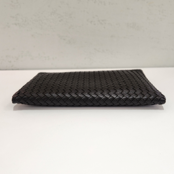 보테가베네타 인트레치아토 다크브라운 클러치백 522430