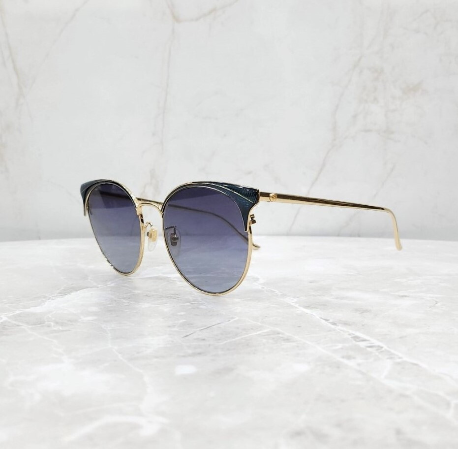 [럭스유] 구찌 GG 로고 금테 선글라스 GG0402SK