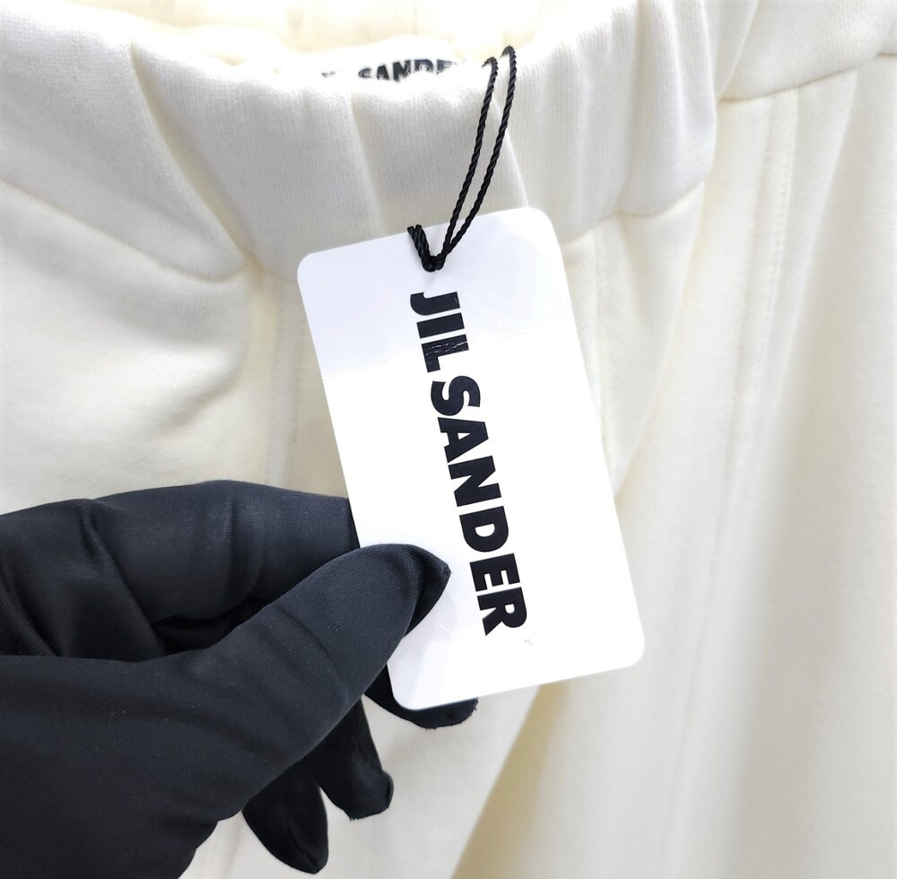 [럭스유] S / 질샌더 아이보리 트레이닝 조거팬츠