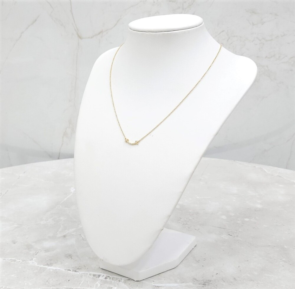 [럭스유] 티파니앤코 다이아 T 스마일 펜던트 목걸이 62617691